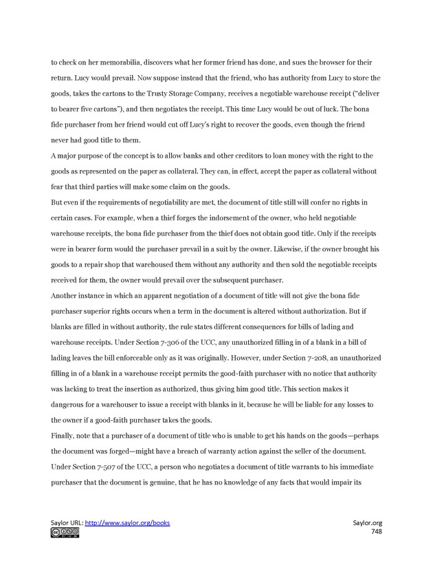 Business Law and the Legal Environment - Page 748